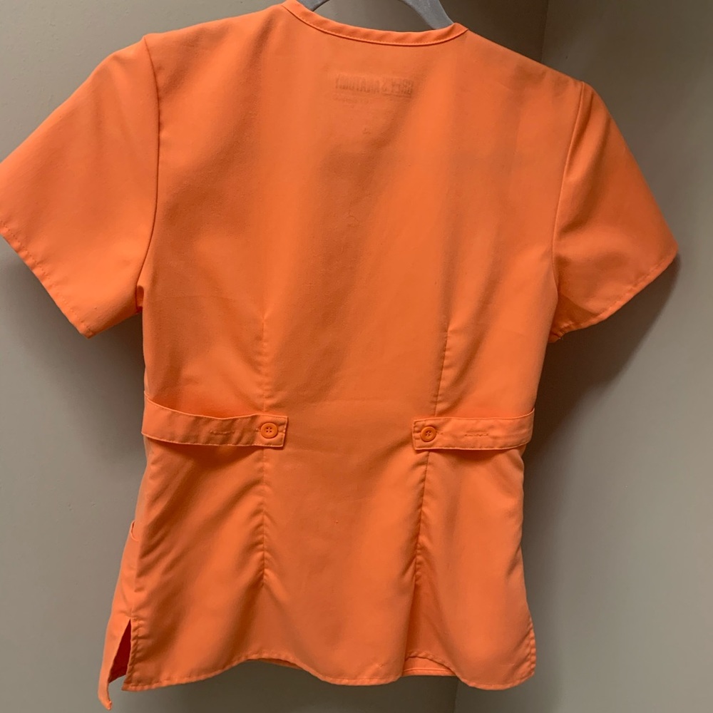Grey’s anatomy scrub top UT orange XS